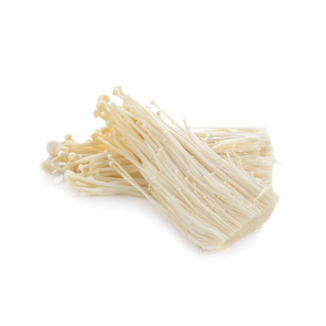 Grzyby enoki (płomiennica zimowa)